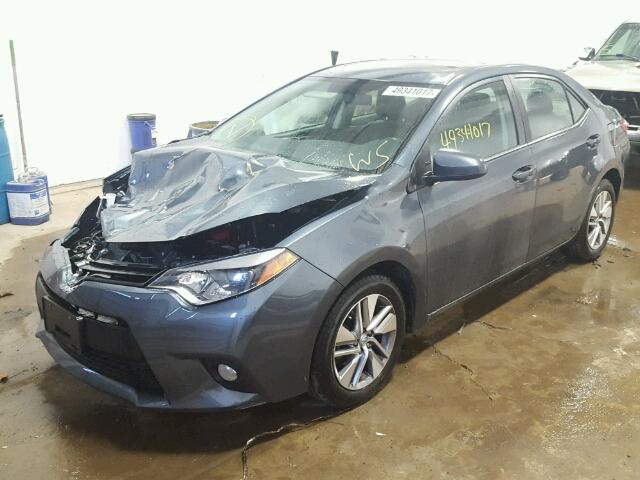 5YFBPRHE9EP001878 - 2014 TOYOTA COROLLA EC 灰色 照片 2