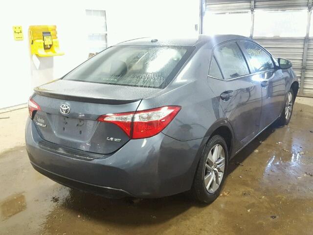 5YFBPRHE9EP001878 - 2014 TOYOTA COROLLA EC 灰色 照片 4