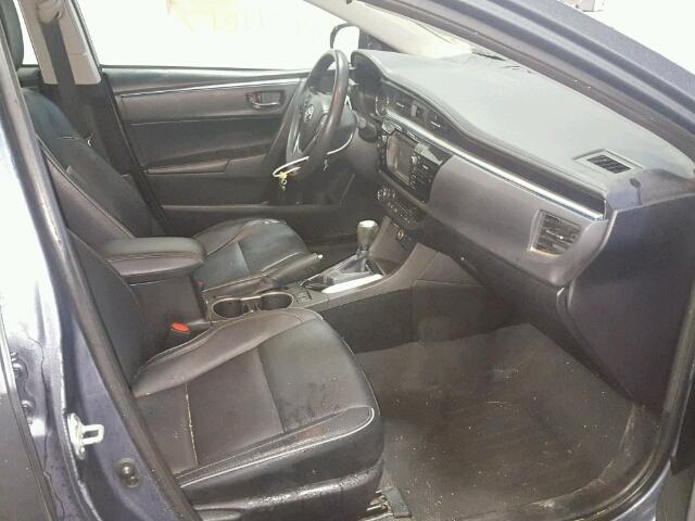 5YFBPRHE9EP001878 - 2014 TOYOTA COROLLA EC 灰色 照片 5