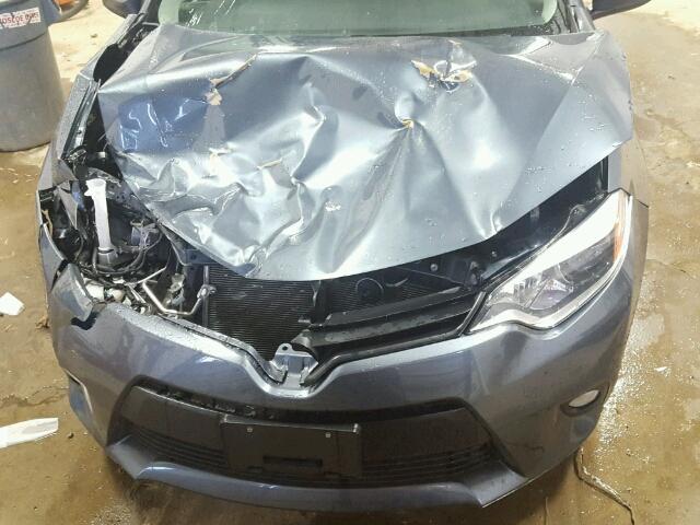 5YFBPRHE9EP001878 - 2014 TOYOTA COROLLA EC 灰色 照片 7