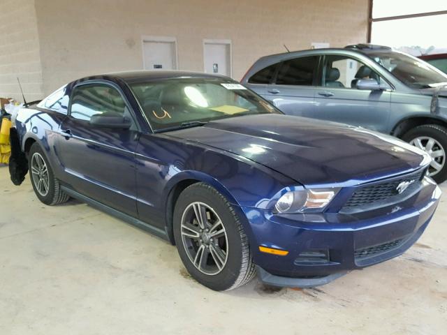 1ZVBP8AM8C5208474 - 2012 FORD MUSTANG BLUE photo 1