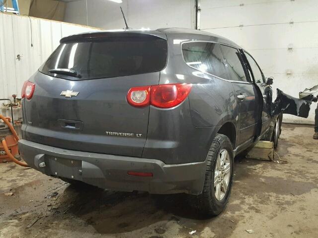 1GNKVGED6CJ349300 - 2012 CHEVROLET TRAVERSE L CHARCOAL photo 4