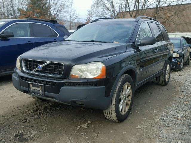 YV1CM59H241065658 - 2004 VOLVO XC90 BLACK photo 2