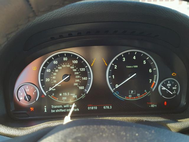 5UXWX9C31H0T23449 - 2017 BMW X3 XDRIVE2 BLACK photo 8