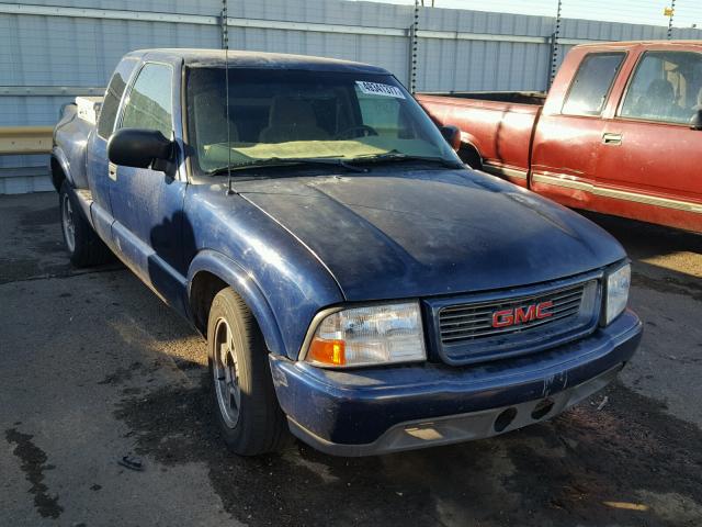 1GTCS1955Y8305793 - 2000 GMC SONOMA BLUE photo 1