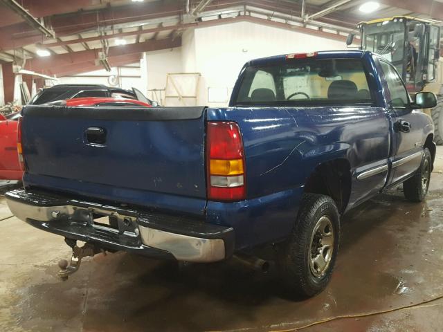 1GTFC24T3XE541090 - 1999 GMC NEW SIERRA BLUE photo 4