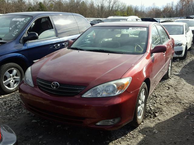 4T1BE30K13U164850 - 2003 TOYOTA CAMRY LE RED photo 2