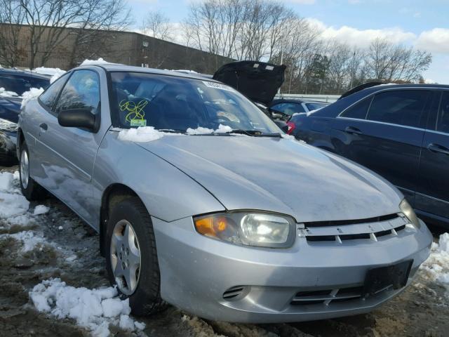 1G1JC12F347259364 - 2004 CHEVROLET CAVALIER SILVER photo 1