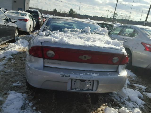 1G1JC12F347259364 - 2004 CHEVROLET CAVALIER SILVER photo 10