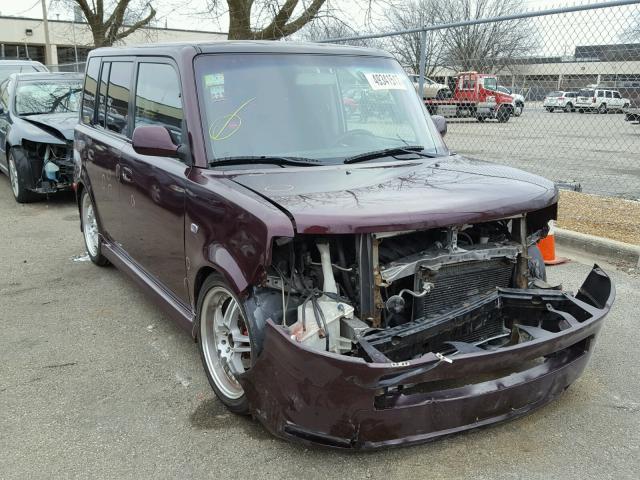 JTLKT334540161941 - 2004 TOYOTA SCION XB 栗色 照片 1