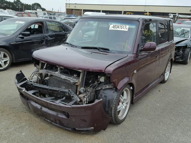JTLKT334540161941 - 2004 TOYOTA SCION XB 栗色 照片 2