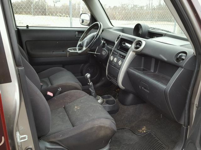 JTLKT334540161941 - 2004 TOYOTA SCION XB 栗色 照片 5