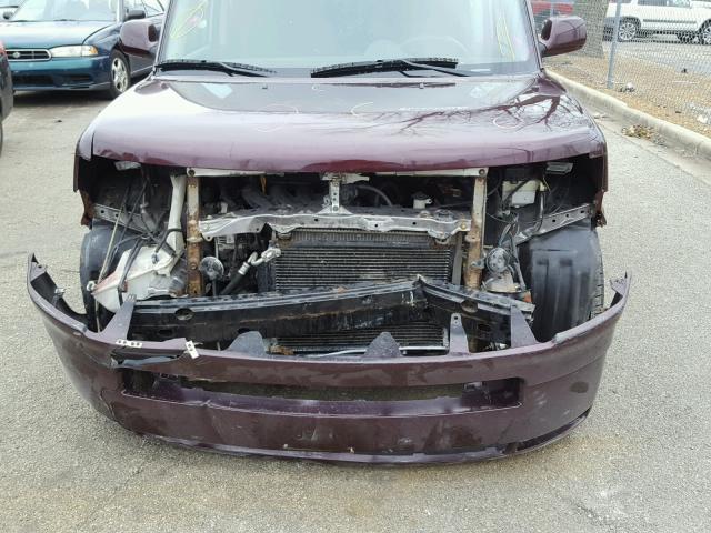 JTLKT334540161941 - 2004 TOYOTA SCION XB 栗色 照片 9