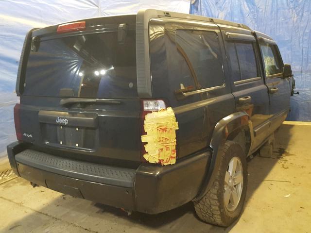 1J8HG48N86C149410 - 2006 JEEP COMMANDER შავი ფოტო 4