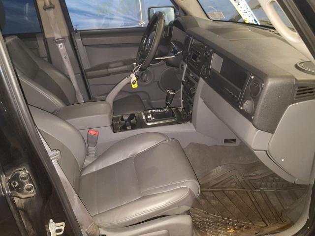 1J8HG48N86C149410 - 2006 JEEP COMMANDER შავი ფოტო 5