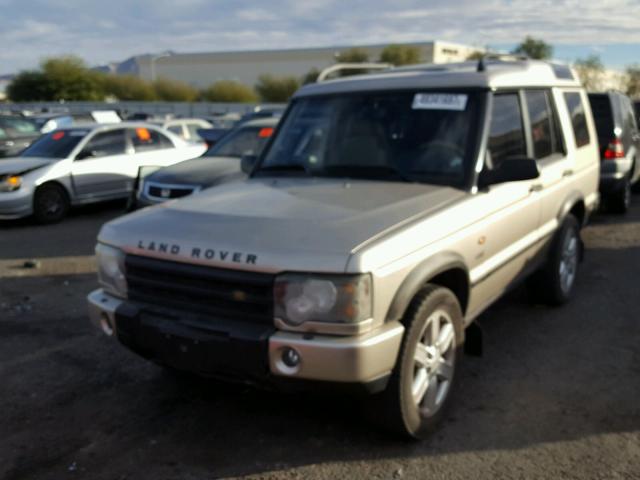 SALTP16483A779633 - 2003 LAND ROVER DISCOVERY BEIGE photo 2