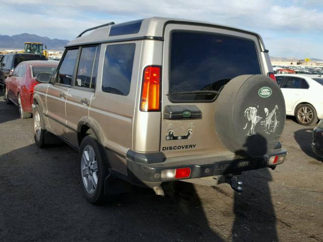 SALTP16483A779633 - 2003 LAND ROVER DISCOVERY BEIGE photo 3