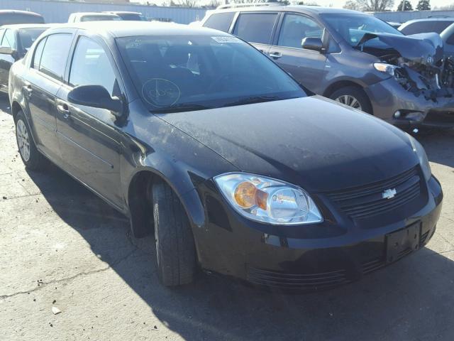 1G1AD5F53A7164417 - 2010 CHEVROLET COBALT 1LT BLACK photo 1