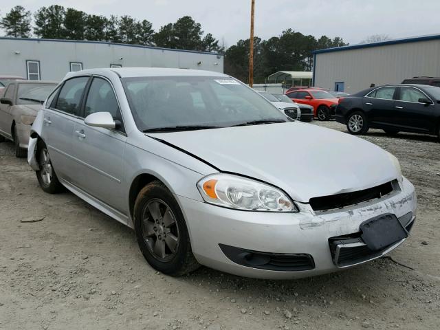 2G1WG5EK0B1313398 - 2011 CHEVROLET IMPALA LT SILVER photo 1