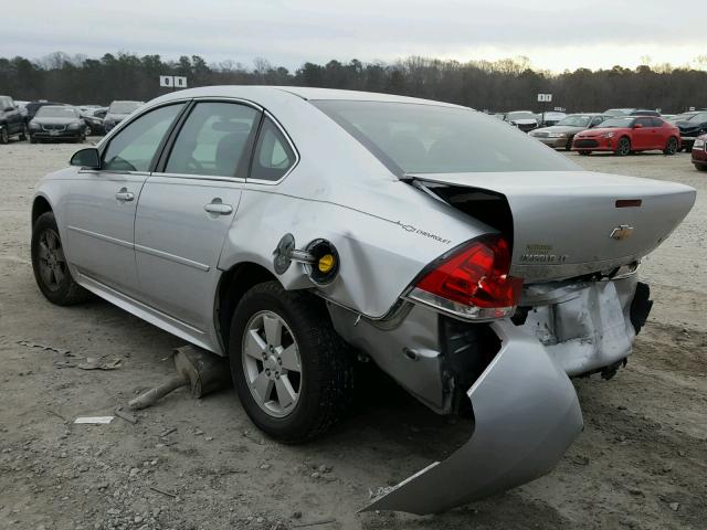 2G1WG5EK0B1313398 - 2011 CHEVROLET IMPALA LT SILVER photo 3