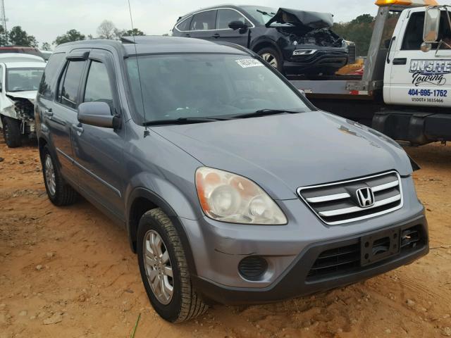 SHSRD78986U428599 - 2006 HONDA CR-V SE GRAY photo 1