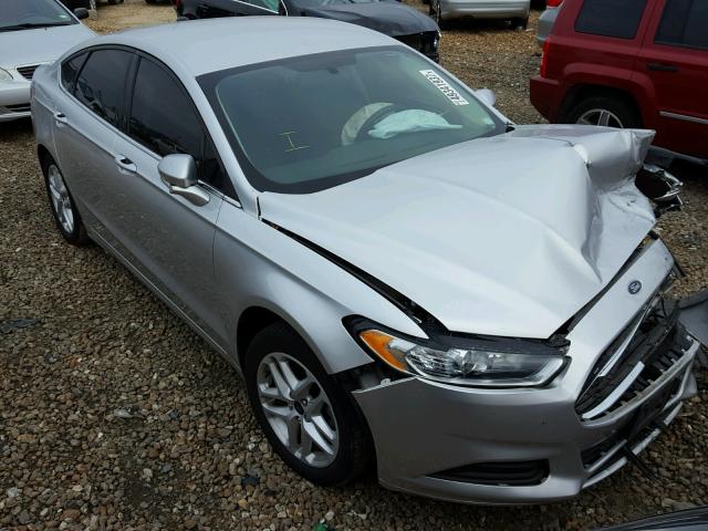 3FA6P0H77ER268421 - 2014 FORD FUSION SE SILVER photo 1