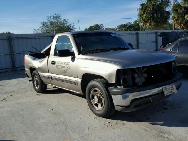 1GCEC14WXXZ108777 - 1999 CHEVROLET SILVERADO TAN photo 1