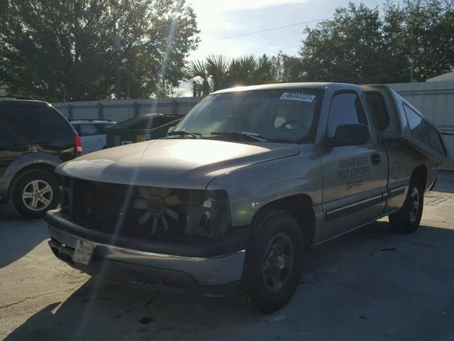 1GCEC14WXXZ108777 - 1999 CHEVROLET SILVERADO TAN photo 2