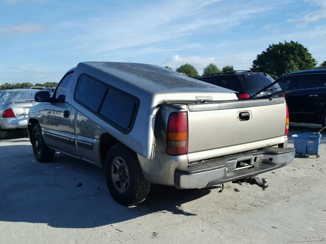 1GCEC14WXXZ108777 - 1999 CHEVROLET SILVERADO TAN photo 3