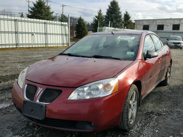 1G2ZH57N794104896 - 2009 PONTIAC G6 GT RED photo 2