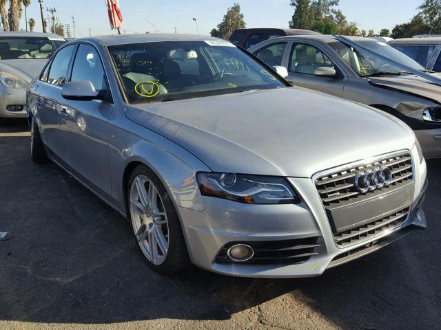 WAUKFBFL4BA094740 - 2011 AUDI A4 PRESTIG SILVER photo 1