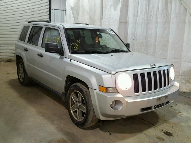 1J8FF28W07D370440 - 2007 JEEP PATRIOT SP SILVER photo 1