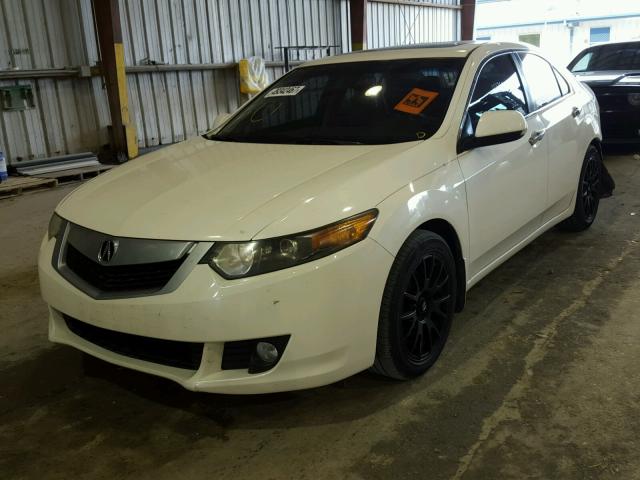 JH4CU2F64AC014443 - 2010 ACURA TSX WHITE photo 2