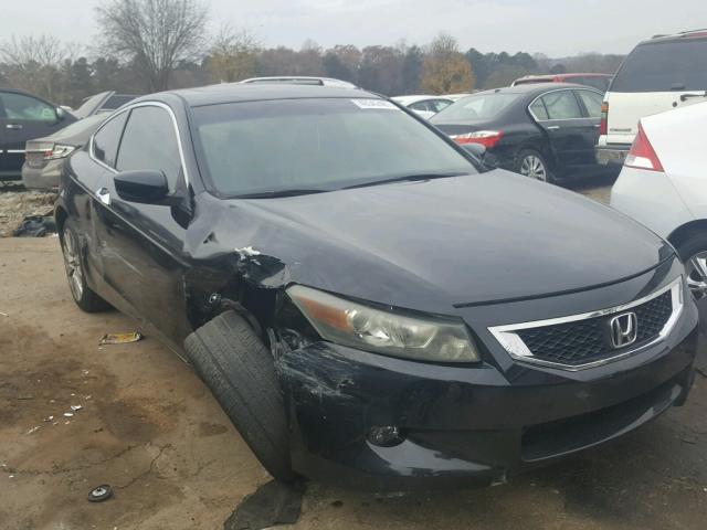 1HGCS22818A002532 - 2008 HONDA ACCORD EXL BLACK photo 1