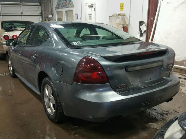 2G2WS522751138652 - 2005 PONTIAC GRAND PRIX Կապույտ լուսանկար 3