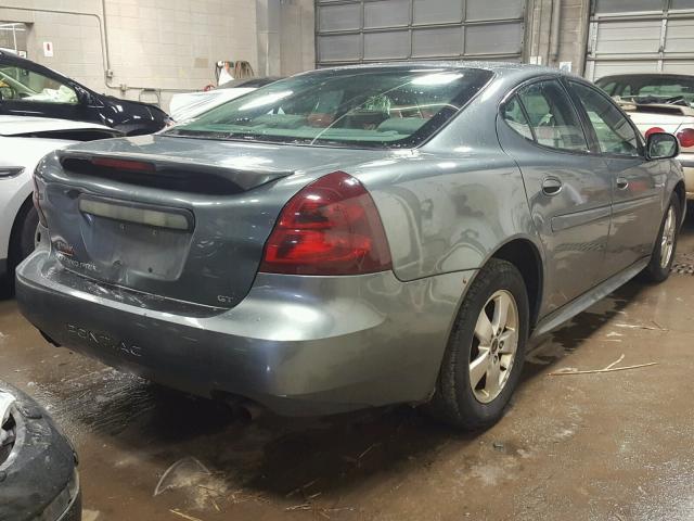 2G2WS522751138652 - 2005 PONTIAC GRAND PRIX BLUE photo 4