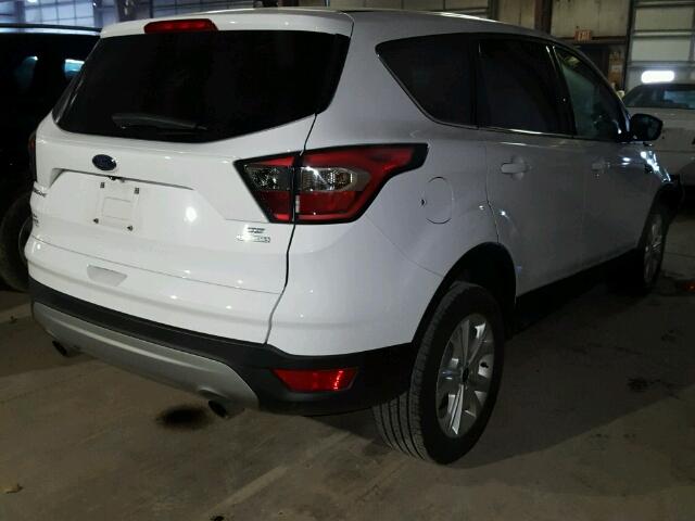 1FMCU0GD1HUB29259 - 2017 FORD ESCAPE SE WHITE photo 4