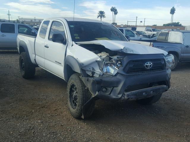 5TFTU4GN2DX033234 - 2013 TOYOTA TACOMA PRE WHITE photo 1