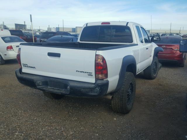 5TFTU4GN2DX033234 - 2013 TOYOTA TACOMA PRE WHITE photo 4