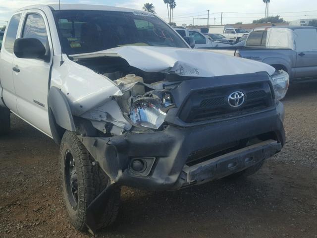 5TFTU4GN2DX033234 - 2013 TOYOTA TACOMA PRE WHITE photo 9