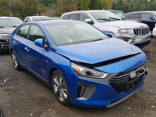 KMHC85LC7JU081769 - 2018 HYUNDAI IONIQ LIMI BLUE photo 1