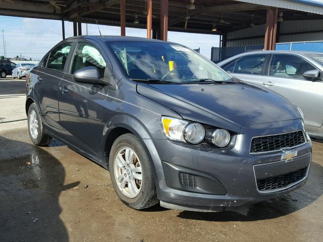 1G1JC5SH5C4230683 - 2012 CHEVROLET SONIC LT CHARCOAL photo 1