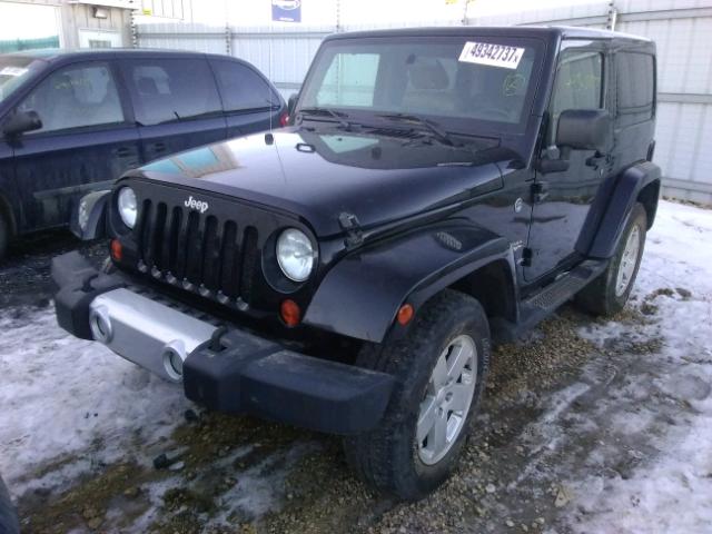 1J4AA5D16BL521334 - 2011 JEEP WRANGLER S BLACK photo 2