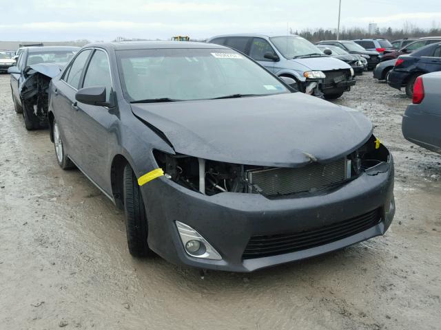 4T1BK1FK3CU521000 - 2012 TOYOTA CAMRY SE GRAY photo 1