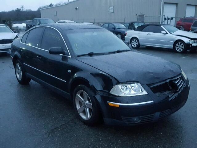 WVWRH63BX4P152297 - 2004 VOLKSWAGEN PASSAT GLX BLACK photo 1