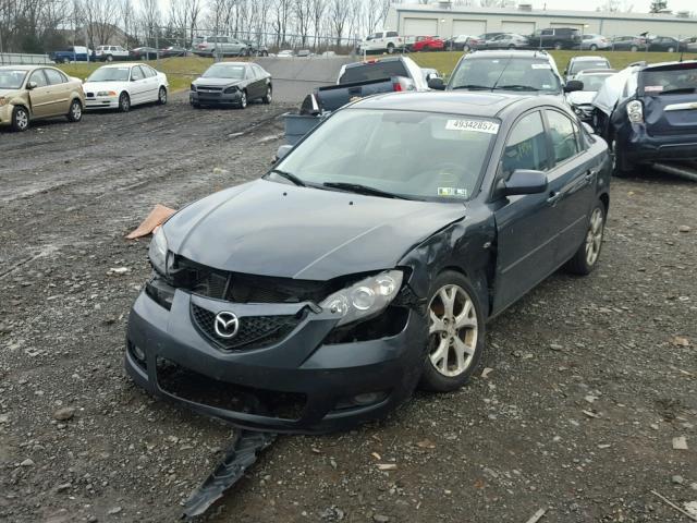 JM1BK32F791226288 - 2009 MAZDA 3 I GRAY photo 2