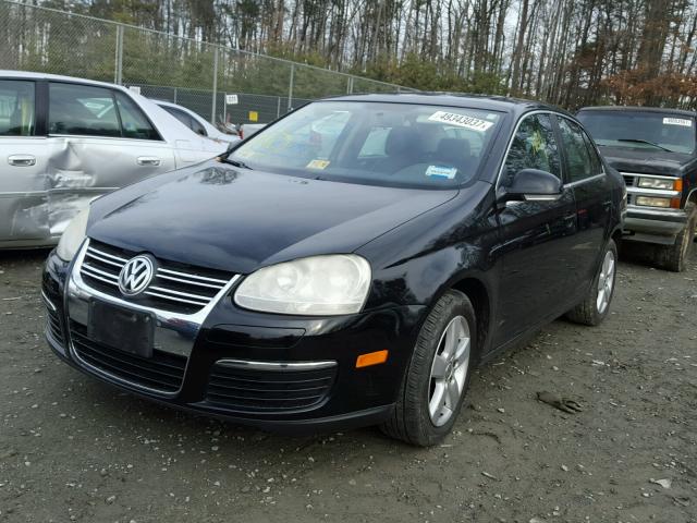 3VWRM71K89M092115 - 2009 VOLKSWAGEN JETTA SE أسود صورة 2
