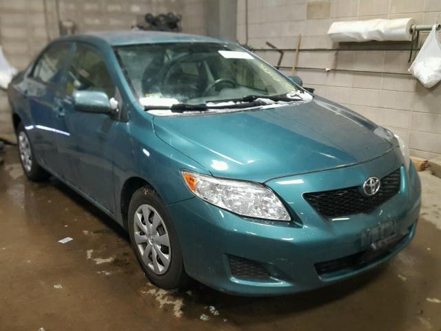 JTDBL40E499039556 - 2009 TOYOTA COROLLA BA BLUE photo 1