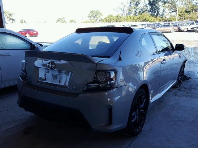 JTKJF5C72E3069733 - 2014 TOYOTA SCION TC BLUE photo 4