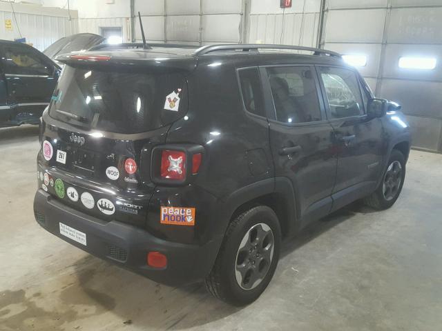 ZACCJAAB5HPF53040 - 2017 JEEP RENEGADE S 黑色 照片 4